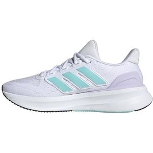 adidas Dames Ultrabounce 5 w schoenen, FTWR White/Flash Aqua/core Zwart, 5 UK, Ftwr White Flash Aqua Core Zwart, 38 EU