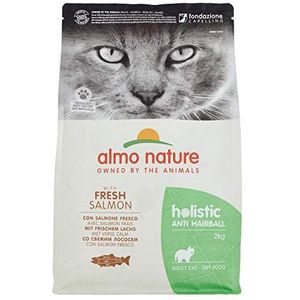 Almo Nature Anti-haarbal met verse zalm voor katten, 2 kg