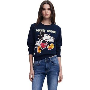 Desigual - AVERY MICKEY - Sweater - Marine