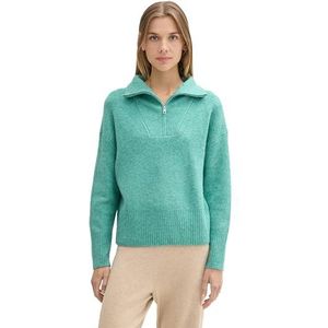 TOM TAILOR Denim Damestrui, 36126 - Pacific Teal Melange, XL