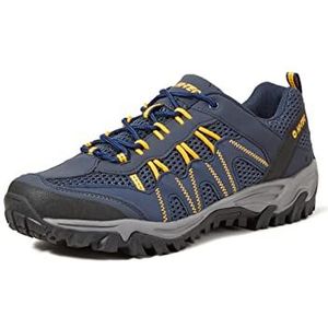 Hi-Tec Heren Jaguar Low Rise Wandellaarzen, Navy Geel, 44 EU