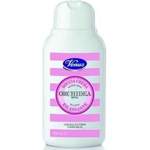 VENUS Bad Cream Relax Orchidee Roze 250 ml, Geel, L