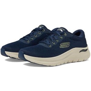 Skechers Arch Fit 2.0 Sport voor heren, Navy Mesh Synthetisch, 40 EU