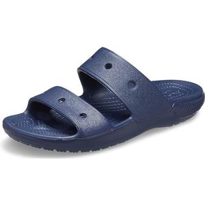 Crocs Klassieke sandaal voor dames, marineblauw, 42/43 EU