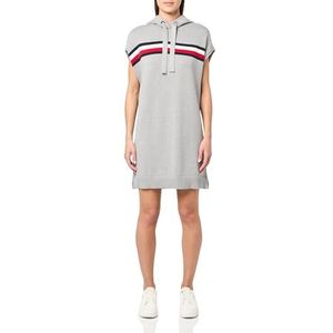 Tommy Hilfiger Women's Sportswear Dress, Medium Heather Grey, XXL