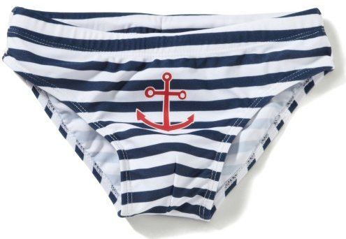 Playshoes - UV-zwembroek dreumes/peuter/kind - blauw-wit gestreept - 86-92cm