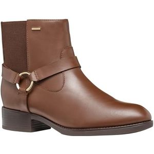 Geox - Felicity - Dameslaarzen - Zwart - Leer