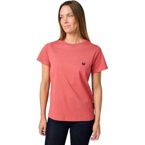 Wrangler Regular T-shirt, Mineraalrood., M