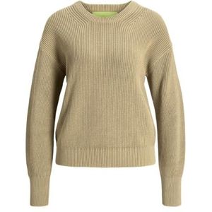 JACK & JONES Dames Jxmila Twist Crew Neck Knit Noos Pullover, Kelp, S