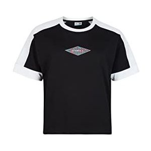 O'NEILL Limbo T-shirt 19010 Black out, Regular voor dames, 19010 Zwart, XS/S