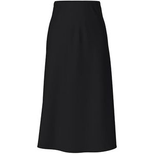 PIECES Pcfranan Hw Midi Skirt Noos Bc Rock voor dames, zwart, M