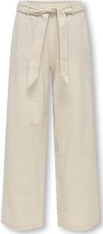 ONLY - KOGTizana - Broek - Stone Grey - Wide Leg