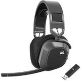 CORSAIR HS80 MAX - Draadloze Gaming Headset - Staalgrijs - Multiplatform - Dolby Atmos