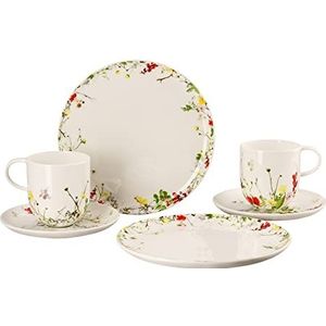 Rosenthal Brillance Fleurs Sauvages Set 6-delig met beker en coupbord