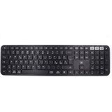 Ewent EW3275 Draadloos toetsenbord met meerdere verbindingen, draadloos toetsenbord voor Windows, Mac OSX, iOS en Android, zeer lange batterijduur, met Italiaanse QWERTY-lay-out