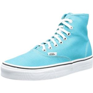 Vans U Authentic HI VRQF0P5 Sneakers voor volwassenen, uniseks, Turquoise Scuba Blue True White, 38.5 EU