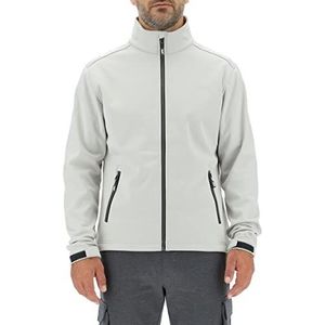 Jeep O102561-J863 J Softshelljas met zakken met ritssluiting J22W heren Light Graystone XL