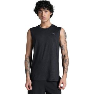 PUMA M Move CLOUDSPUN AOP Tank PUMA Zwart