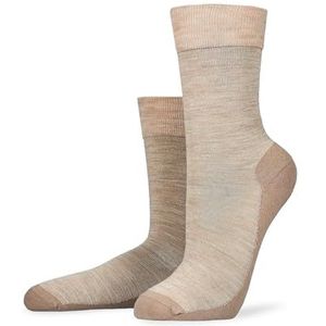 KUNERT Damessokken Warm Up Warm Beige-Mel. 39-42, Beige-mel. 8320, 39-42 EU