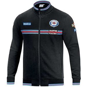 Sparco Martini Racing Sweatshirt, Marineblauw, Standaard, Unisex, Volwassenen