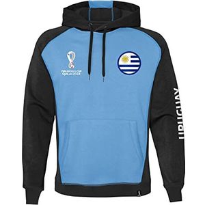 FIFA Sweatshirt met capuchon voor heren, babyblauw, L