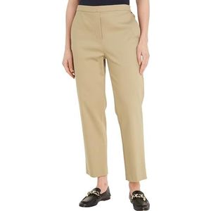 Tommy Hilfiger Dames reizen slanke rechte broek WW0WW43632, andere casual broeken, beige, 34, Beige (Beige), 60