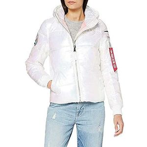 ALPHA INDUSTRIES Nasa Wmn Damesjas met capuchon, zwart (negro), XL