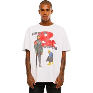 Mister Tee Upscale Eric B Rakim - Sweat the Technique Oversize Heren T-shirt - Wit