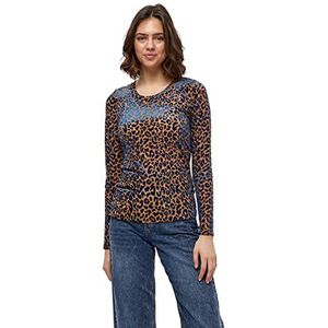 Desires Dames Jaqueline LS T-shirt NEBULAS blauw PR, L