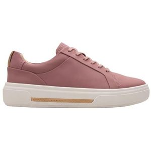 Clarks Dames Hollyhock Walk Sneaker, Mauve Nubuck, 4 UK, Mauve Nubuck, 37 EU