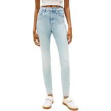 Jeans - Denim Light - Riemlussen - Badge Logoborduursel - Steekzakken