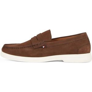 Loafers - Nubuckleer - Rubberen Buitenzoal - Tommy Hilfiger