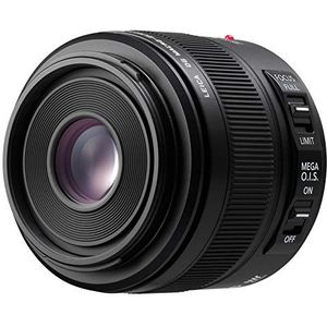 Panasonic H-ES045E Leica DG Makro ELMARIT 45mm/F2.8 ASPH. Lens, Zwart