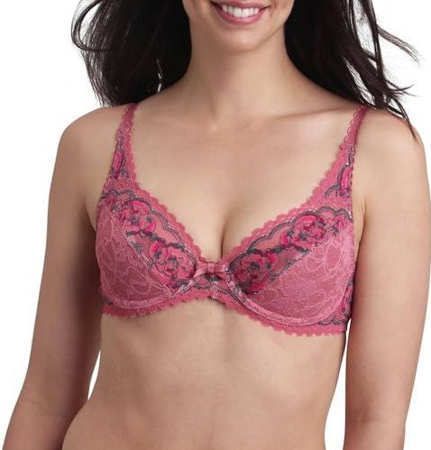 Playtex - Flower Elegance - Omsluitende BH - Roze - Kant