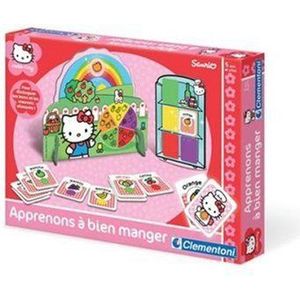 Clementoni - 62557 – educatief spel – Hello Kitty – leren goed te eten