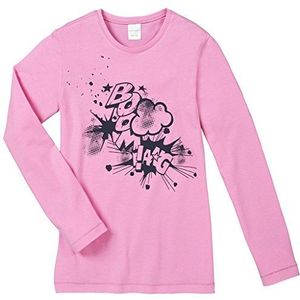 Schiesser Pyjama voor meisjes, rood (rosa 503), 128 cm