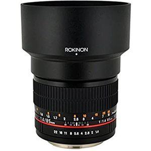 Rokinon 85 mm F1.4 asferische lens voor Nikon AE met automatische chip