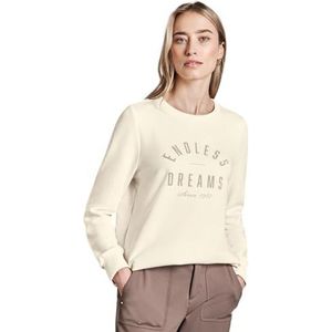 Street One Dames Sweater met Artwork, Lucid White, 36