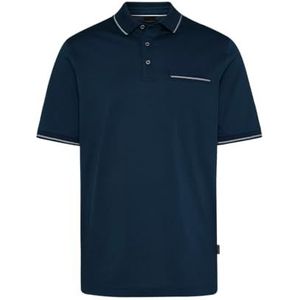 bugatti Herenpolo 1:2 mouw, Marine-370, S