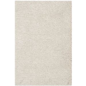 Safavieh Shaggy tapijt, SG256, handgetuft polyester en microvezel, parel wit, 60 x 91 cm