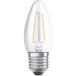 Osram LED Retrofit Classic B lamp, fitting: E27, warm wit, 2700 K, 2, 50 W, vervanging voor 25 W gloeilamp