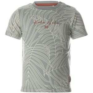 Koko Noko Jongens T-shirt Palmenprint lichtgroen, Stofkleur: groen., 86 cm