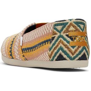 TOMS Alpargata Cloudbound instappers voor dames, Mango Gestreepte Wereldwijd, 36.5 EU