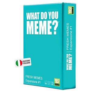 Yas Games - uitbreiding What Do You Meme? Freshme? - De enige in het Italiaans, vanaf 18 jaar