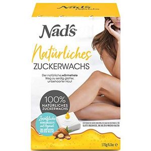 Nad's Ontharingsset met suikerpasta voor gezicht, lichaam, rug, benen, bikinizone, armen, oksels, vrouwen en mannen