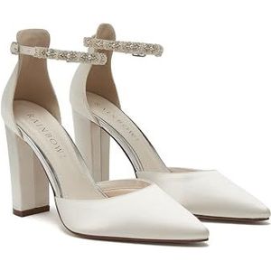 Rainbow Club Amelie ivoor enkelband bruiloft schoenen, 6.5, Ivoor, 39.5 EU
