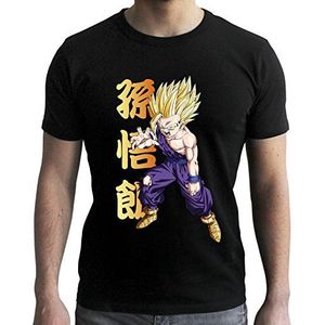 Abystyle Dragon Ball T-shirt ""Gohan"" voor heren, maat L, zwart