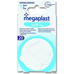 FORNOR MEGAPLAST 17833 — Compresses blanches Megaplast, assortiment taille 2