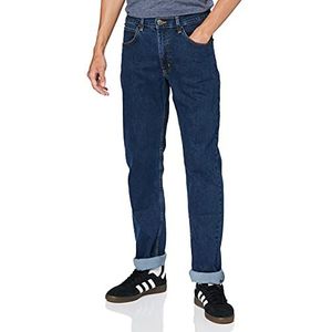 Lee Men's Brooklyn Jeans, Fresh MID Worn IN, 32W / 30L