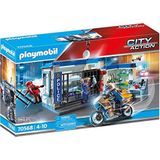 PLAYMOBIL City Action Politie: ontsnapping uit de gevangenis - 70568